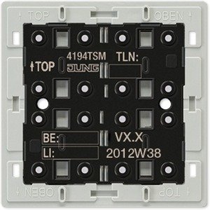 Фото Jung CD 4194TSM Модуль кнопочный KNX 4 группы "универсальный" (скрытая установка, механизм)