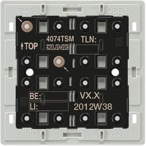 Фото Jung 4074TSM Модуль кнопочный KNX 4 группы "стандарт" (скрытая установка, механизм)