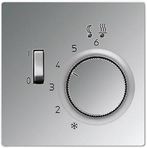 Фото Jung LS metal ALFTR231PL Крышка для терморегулятора (алюминий)