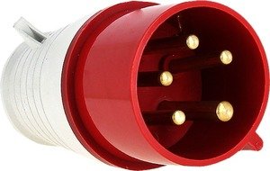 Фото EKF PROxima ps-045-125-380 Вилка переносная 045 3Р+РЕ+N 125А (380В, IP67)