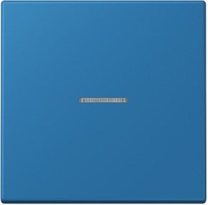 Фото Jung Le Corbusier LC990KO532030 Клавиша одиночная с окошком (bleu céruléen 31)