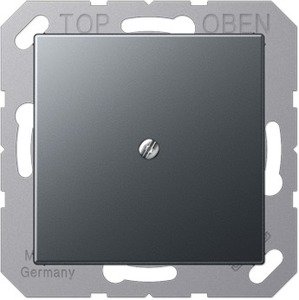 Фото Jung A500 A590BFAANM Вывод кабеля (под рамку, скрытая установка, матовый антрацит)