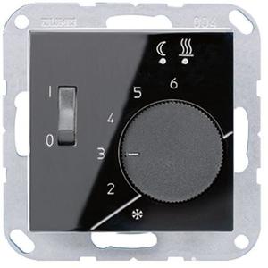 Фото Jung A500 AFTR231PLSW Крышка для терморегулятора (черная)