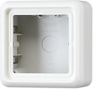 Фото Jung CD500 CD581AWW Коробка для наружного монтажа (белая)