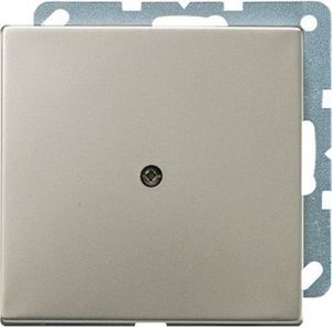 Фото Jung LS990 ES2990A Вывод кабеля (под рамку, скрытая установка, сталь)