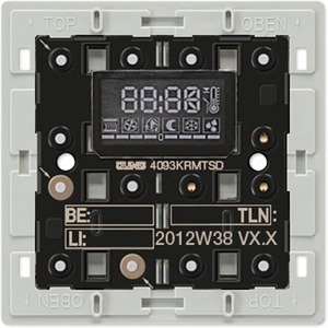 Фото Jung 4093KRMTSD Контроллер-дисплей комнатный KNX компактный (скрытая установка, механизм)