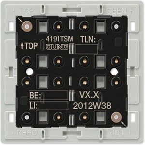 Фото Jung 4191TSM Модуль кнопочный KNX 1 группа "универсальный" (скрытая установка, механизм)