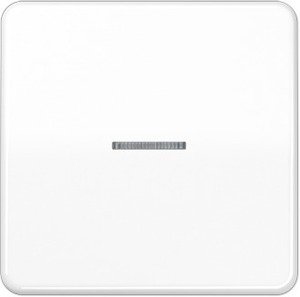 Фото Jung CD500 CD590KO5WW Клавиша одиночная c линзой (белая)