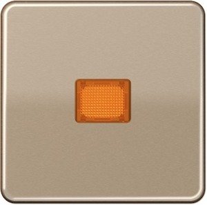 Фото Jung CD500 CD590KOGB Клавиша одиночная c большим окошком (бронзовая)
