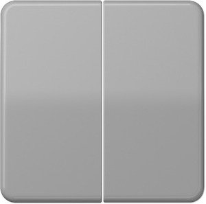 Фото Jung CD500 CD595GR Клавиша двойная (серая)