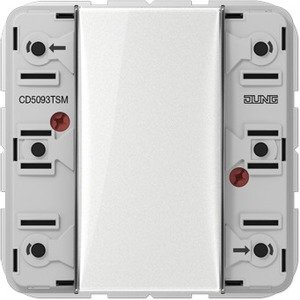 Фото Jung CD500 CD5093TSM Модуль кнопочный KNX 3 группы "универсальный" (скрытая установка, механизм)
