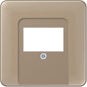 Фото Jung CD500 CD569TGB Крышка розетки USB (USB, TAE, золотая бронза)
