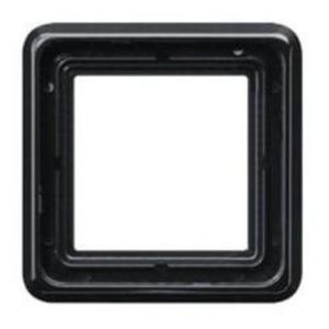 Фото Jung CD500 CD581WUSW Рамка 1-постовая (универсальная, ударопрочная, черная)