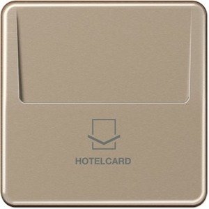Фото Jung CD500 CD590CARDGB-L Накладка карточного выключателя (золотая бронза)