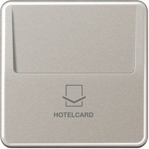 Фото Jung CD500 CD590CARDPT-L Накладка карточного выключателя (платина)