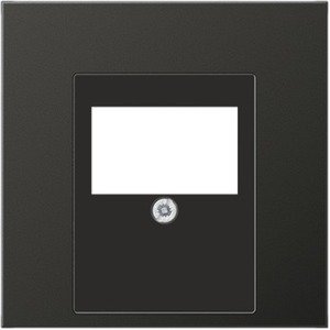Фото Jung LS990 AL2969TAN Крышка розетки USB (USB, TAE, антрацит)