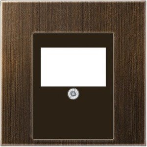 Фото Jung LS990 ME2969TAT Крышка розетки USB (USB, TAE, античная латунь)