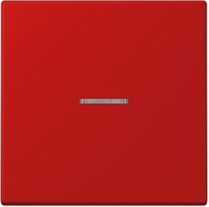Фото Jung Le Corbusier LC990KO532090 Клавиша одиночная с окошком (rouge vermillon 31)
