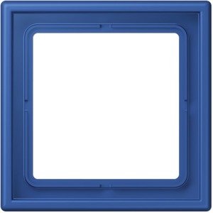 Фото Jung Le Corbusier LC9814320K Рамка 1-постовая (универсальная, bleu outremer 59)