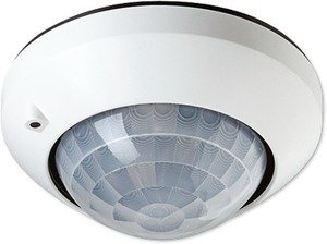 Фото Jung 3361WW Датчик движения потолочный "стандарт" KNX (360°, в сборе, белый)