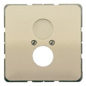 Фото Jung CD500 CD562GB Крышка розетки аудио (2xRCA, золотая бронза)