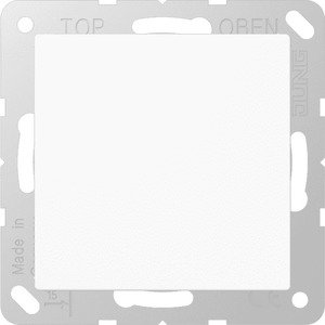 Фото Jung Eco profi EP401U/1WW Выключатель одноклавишный (10 А, под рамку, скрытая установка, белый)