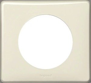 Фото Legrand Celiane 068691 Рамка 1-постовая (слоновая кость)