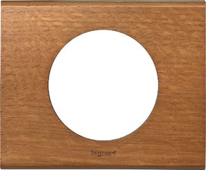 Фото Legrand Celiane 069231 Рамка 1-постовая (дуб)