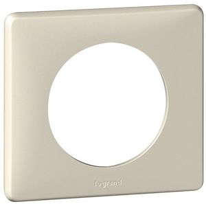 Фото Legrand Celiane 068751 Рамка 1-постовая (светло-бежевая)