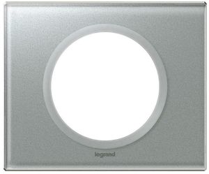 Фото Legrand Celiane 069341 Рамка 1-постовая (смальта металлик)
