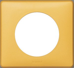 Фото Legrand Celiane 068671 Рамка 1-постовая (шафран)