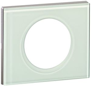 Фото Legrand Celiane 069311 Рамка 1-постовая (смальта белая глина)
