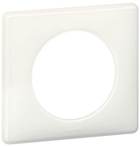 Фото Legrand Celiane 066631 Рамка 1-постовая (белый глянец)