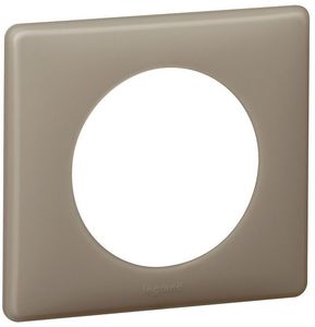 Фото Legrand Celiane 066721 Рамка 1-постовая (грэй перкаль)