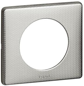 Фото Legrand Celiane 068721 Рамка 1-постовая (сильвер пунктум)