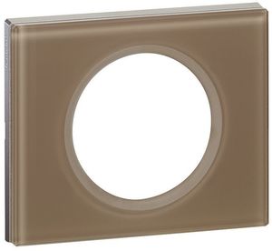 Фото Legrand Celiane 069461 Рамка 1-постовая (смальта мокка)