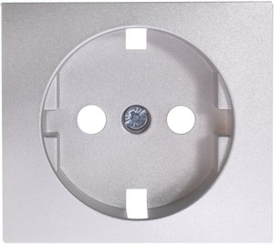 Фото Legrand Valena 770253 Крышка розетки (2P+3, шторки, алюминий)