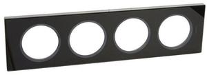 Фото Legrand Celiane 069304 Рамка 4-постовая (смальта графит)