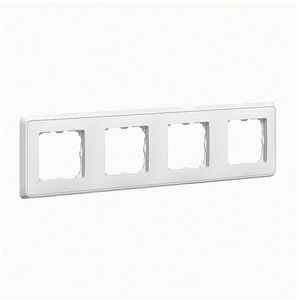 Фото Legrand Cariva 773654 Рамка 4-постовая (белая)