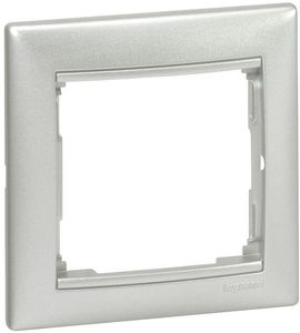 Фото Legrand Valena 770151 Рамка 1-постовая (универсальная, алюминий)