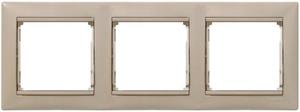 Фото Legrand Valena 770023 Рамка 3-постовая (универсальная, кантри)