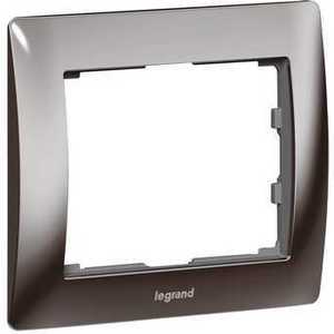 Фото Legrand Galea Life 771941 Рамка 1-постовая (универсальная, metal black nickel)