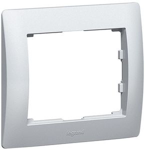 Фото Legrand Galea Life 771301 Рамка 1-постовая (универсальная, soft aluminium)