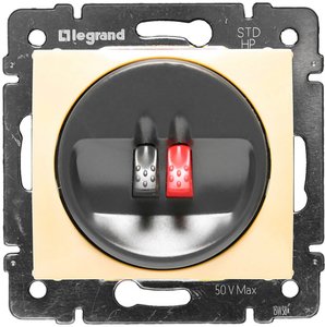 Фото Legrand Valena 774123 Розетка аудио (Audio, под рамку, скрытая установка, слоновая кость)