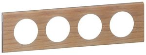 Фото Legrand Celiane 069054 Рамка 4-постовая (беленый дуб)