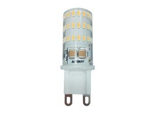 Фото Jazzway 1032133B Лампа PLED-G9 5w 4000K 320Lm 175-240V (пластик d16*50мм)