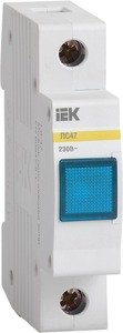 Фото IEK MLS10-230-K07 Сигнальная лампа ЛС-47 (синяя) (неон) ИЭК