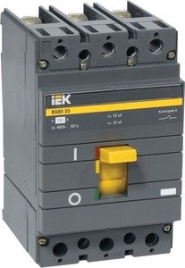 Фото IEK SVA30-3-0125-R ВА88-35 Автоматический выключатель 3Р 125А 35кА