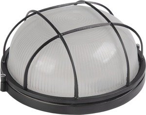 Фото IEK LNPP0-1102-1-100-K01 Светильник НПП1102 белый/круг с реш. 100Вт IP54