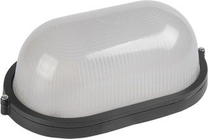 Фото IEK LNPP0-1401-1-060-K02 Светильник НПП1401 черный/овал 60Вт IP54